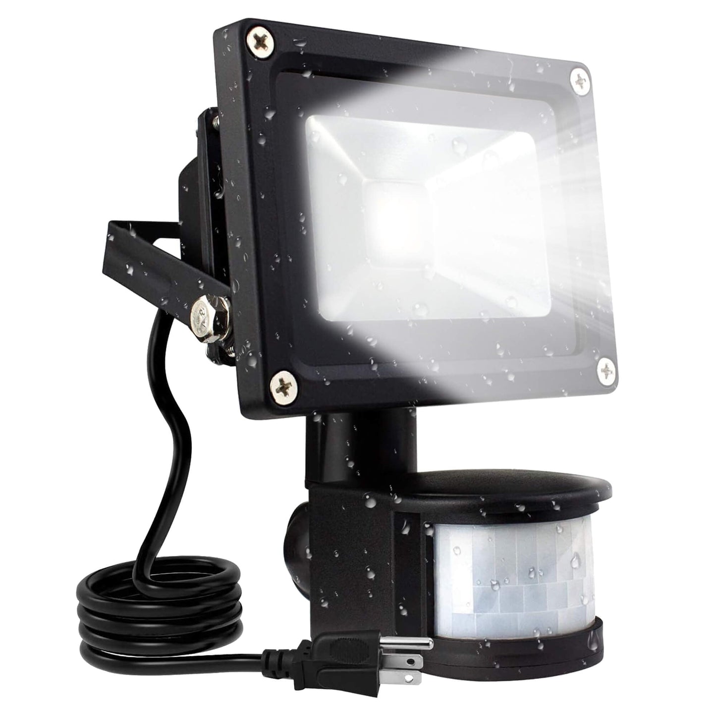 Sentryse Motion Sensor Flood Lights Outdoor, Waterproof LED Security Light for Garage, Yard, Porch