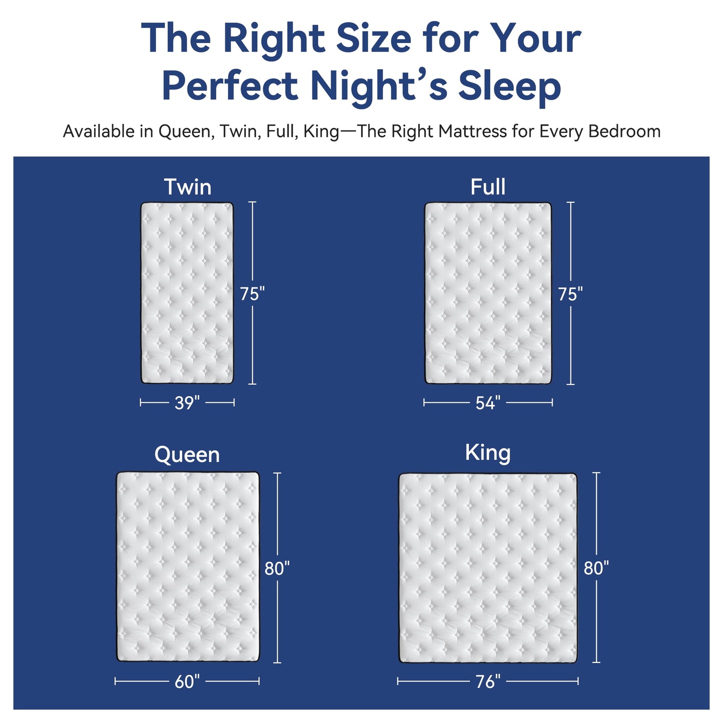 12" Full Size Mattress Euro Top Medium Firm Feel Foam and Pocket Spring Hybrid Mattress in a Box