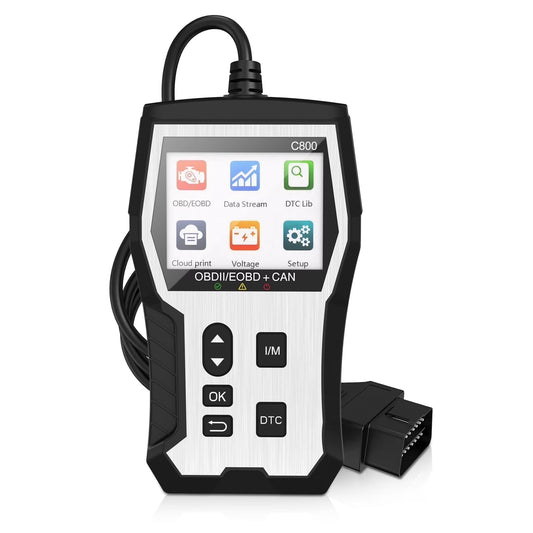 Tidymend OBD2 Scanner Diagnostic Tool, Code Reader for Cars and Trucks with Cloud Printed, Scanner for Car Check Engine Car Code Reader for All Post-1996