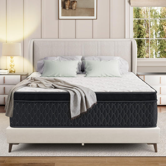 Queen Size Mattress,Memory Foam Hybird Mattress in a Box