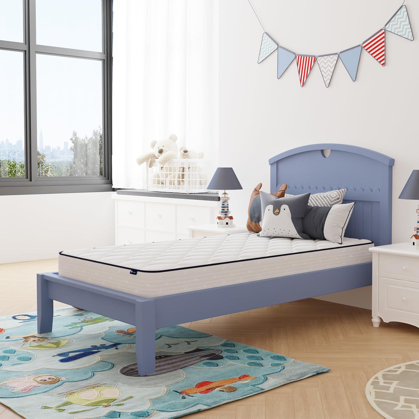 6 Inch Twin XL Mattress, Twin Bed Mattresses in a Box